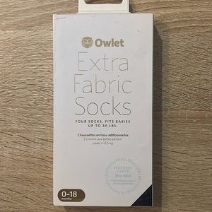 Brand new OWLET  extra fabric socks